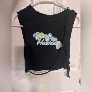 Forever, 21, small, crop top, black